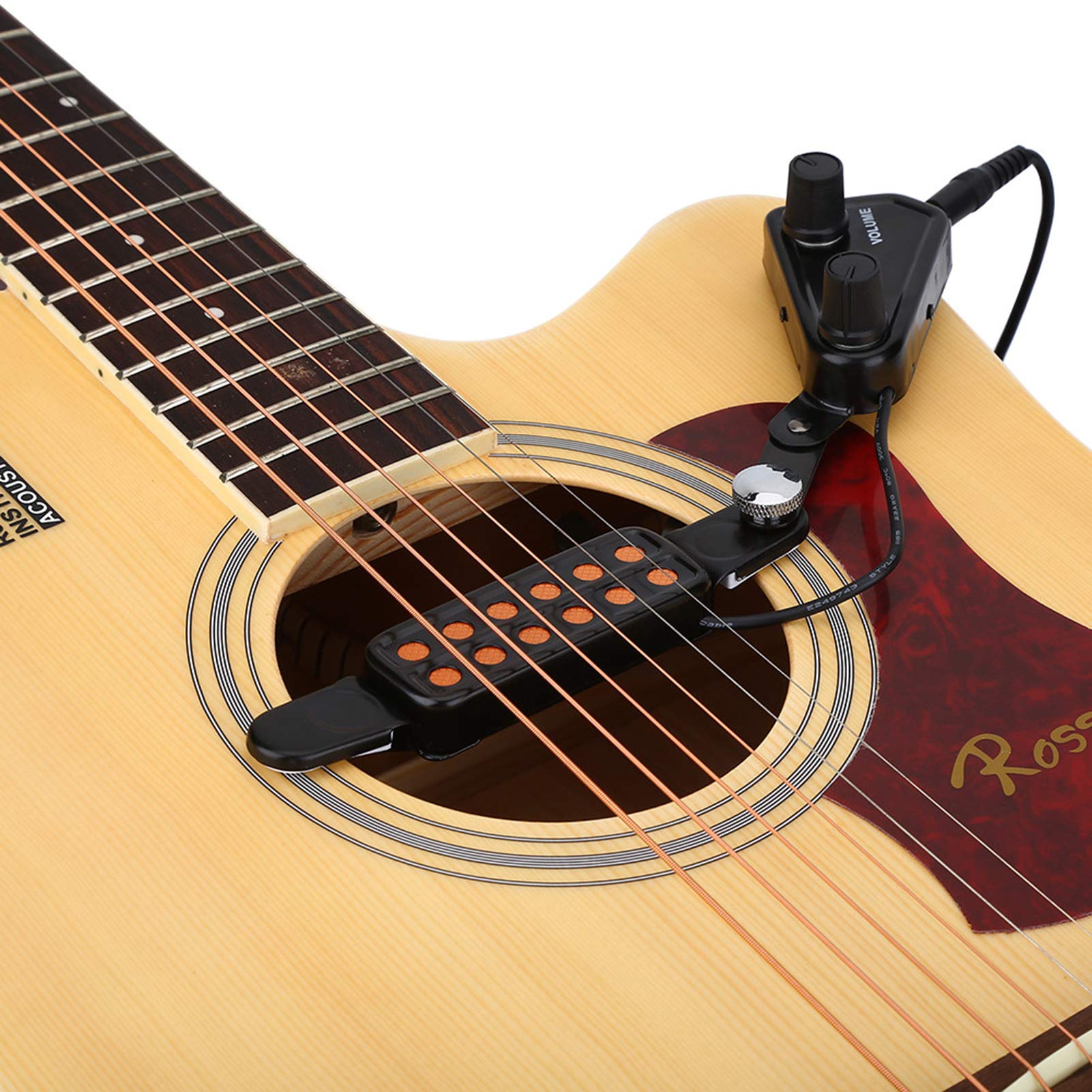 Kuuleyn Pickup Magnetico 12 Fori Chitarra Acustica Volume