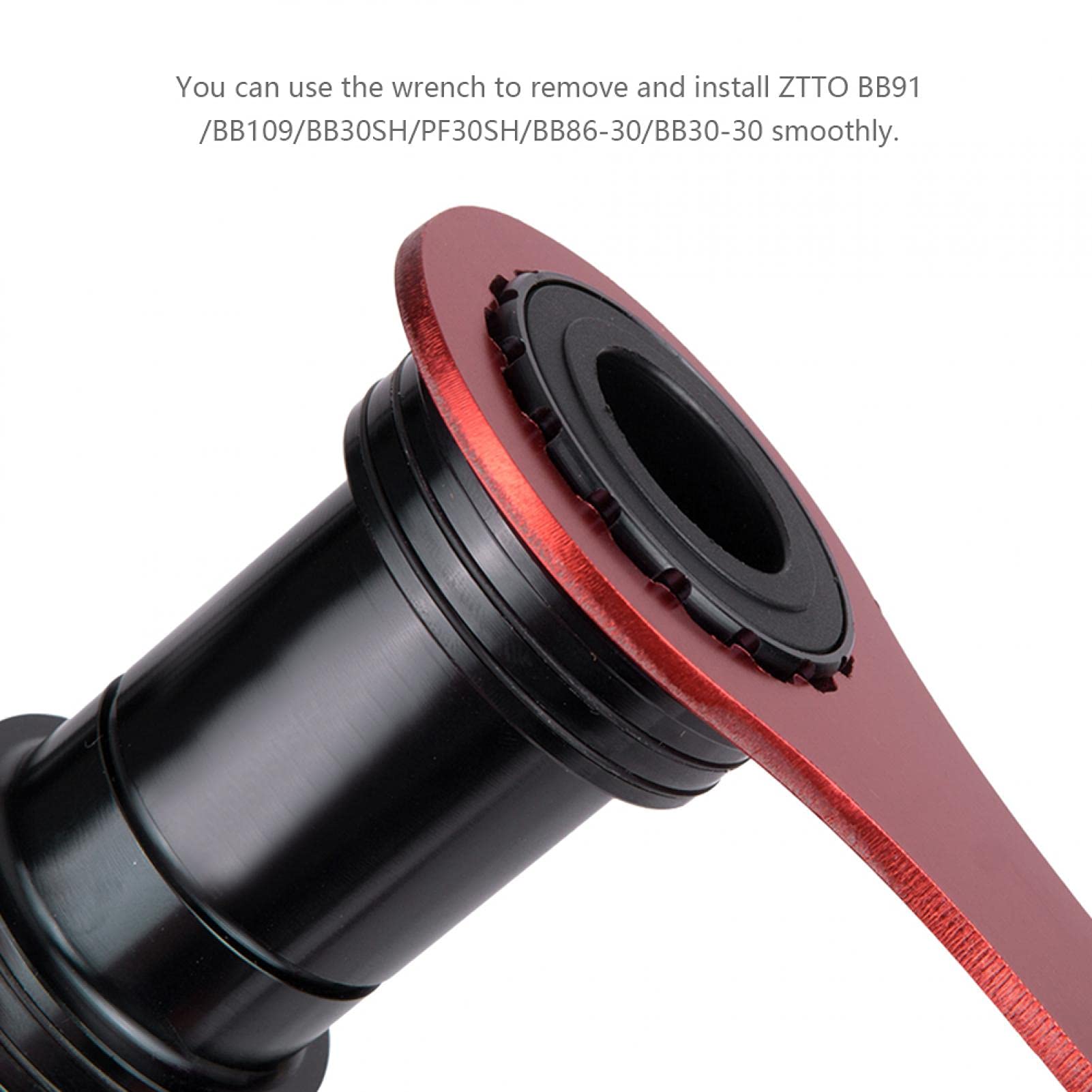 Kuuleyn Chiave Movimento Centrale Bici BB91 Rossa