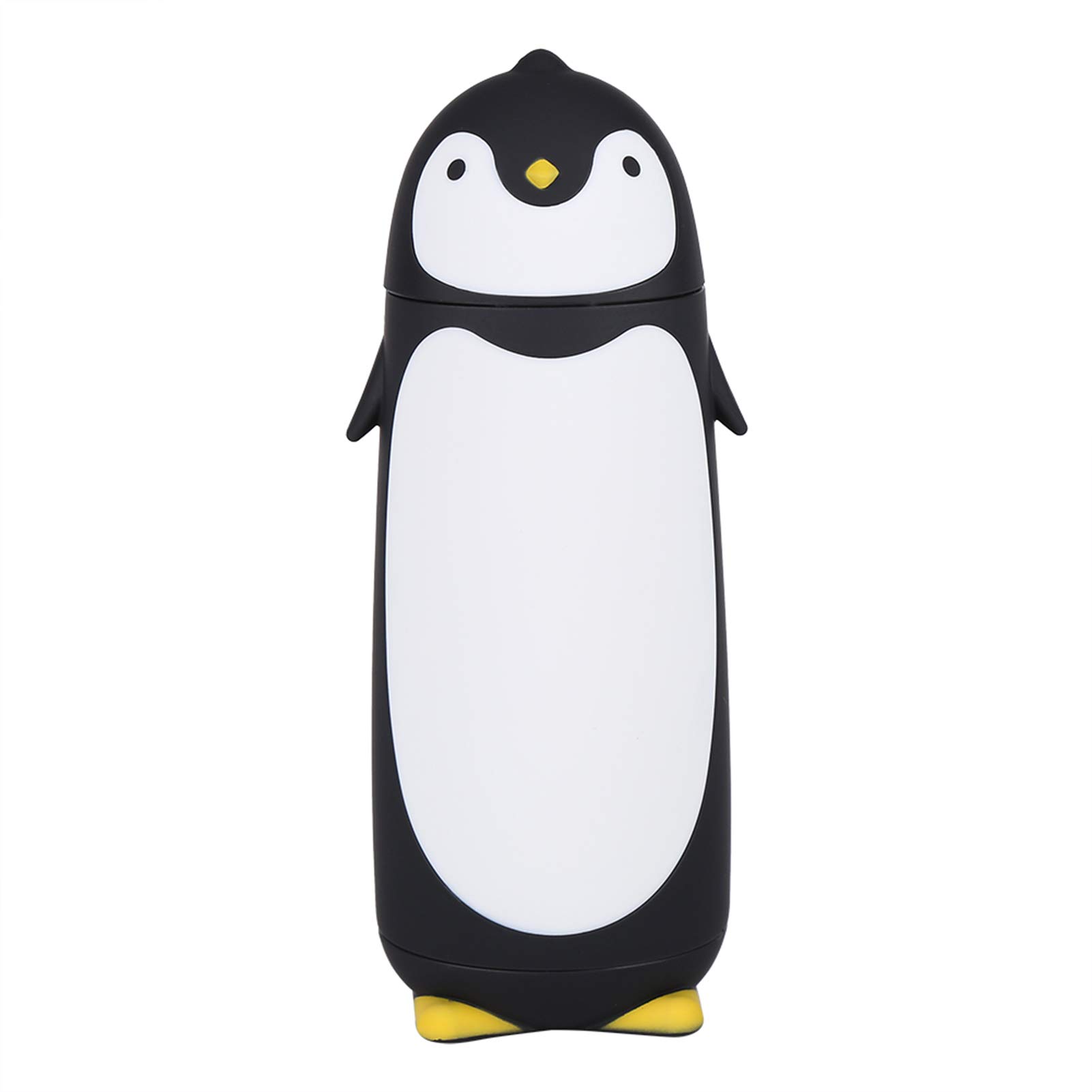 Kuuleyn Thermos Pinguino 300 ml Tazza Viaggio Nero Vetro