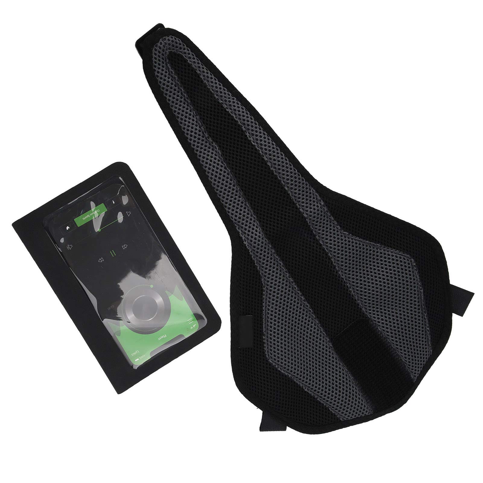Kuuleyn Fascia antisudore rullo bici con borsa telefono