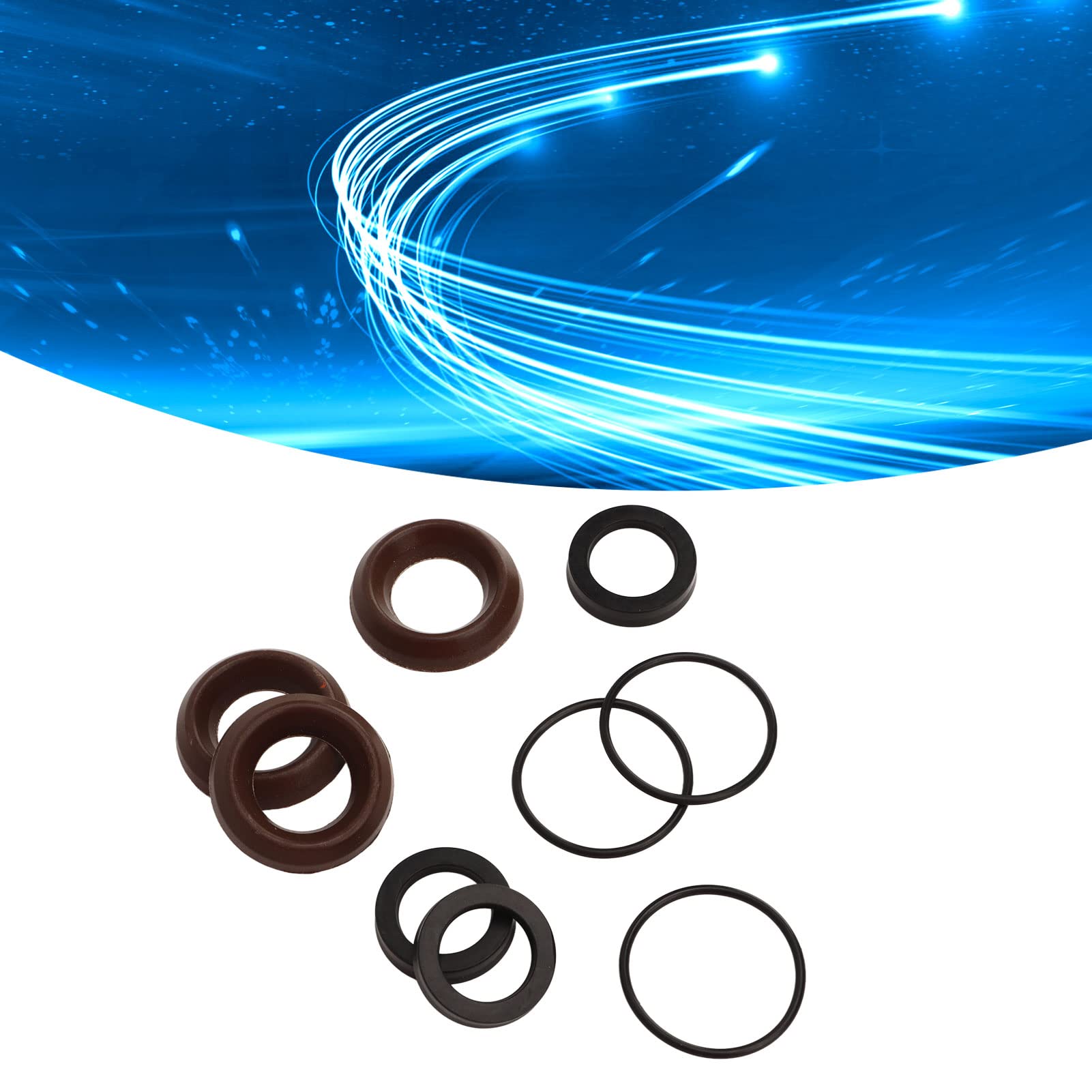 AOWINHIT Kit Guarnizioni Pompa Idropulitrice 18 mm 9 Pezzi