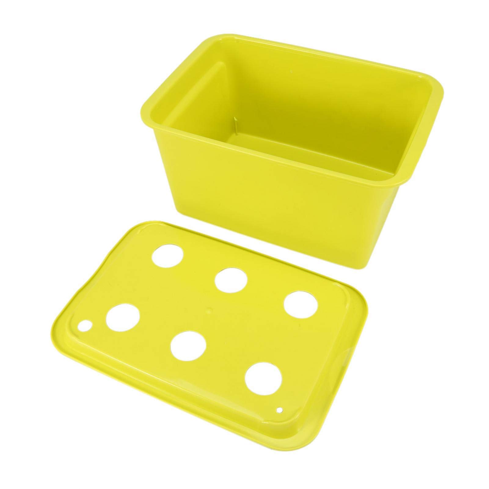 Kuuleyn scatola idroponica 6 fori verde kit coltivazione