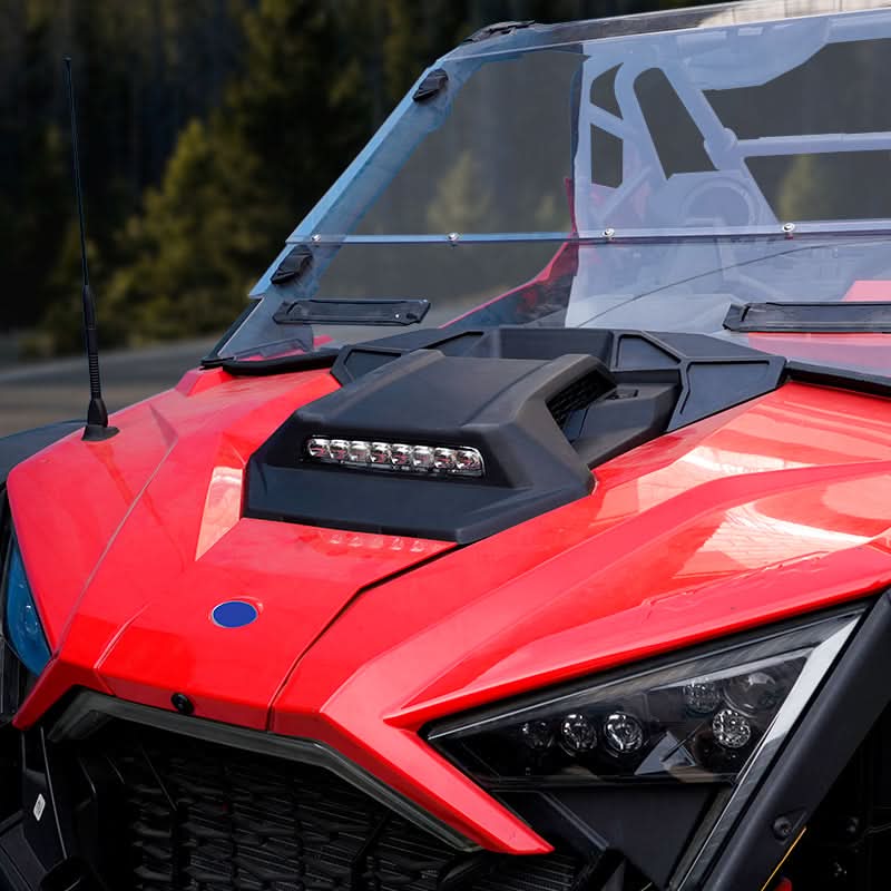 Kemimoto 2503 presa aria RZR PRO XP con faretto LED 24W 2500LM