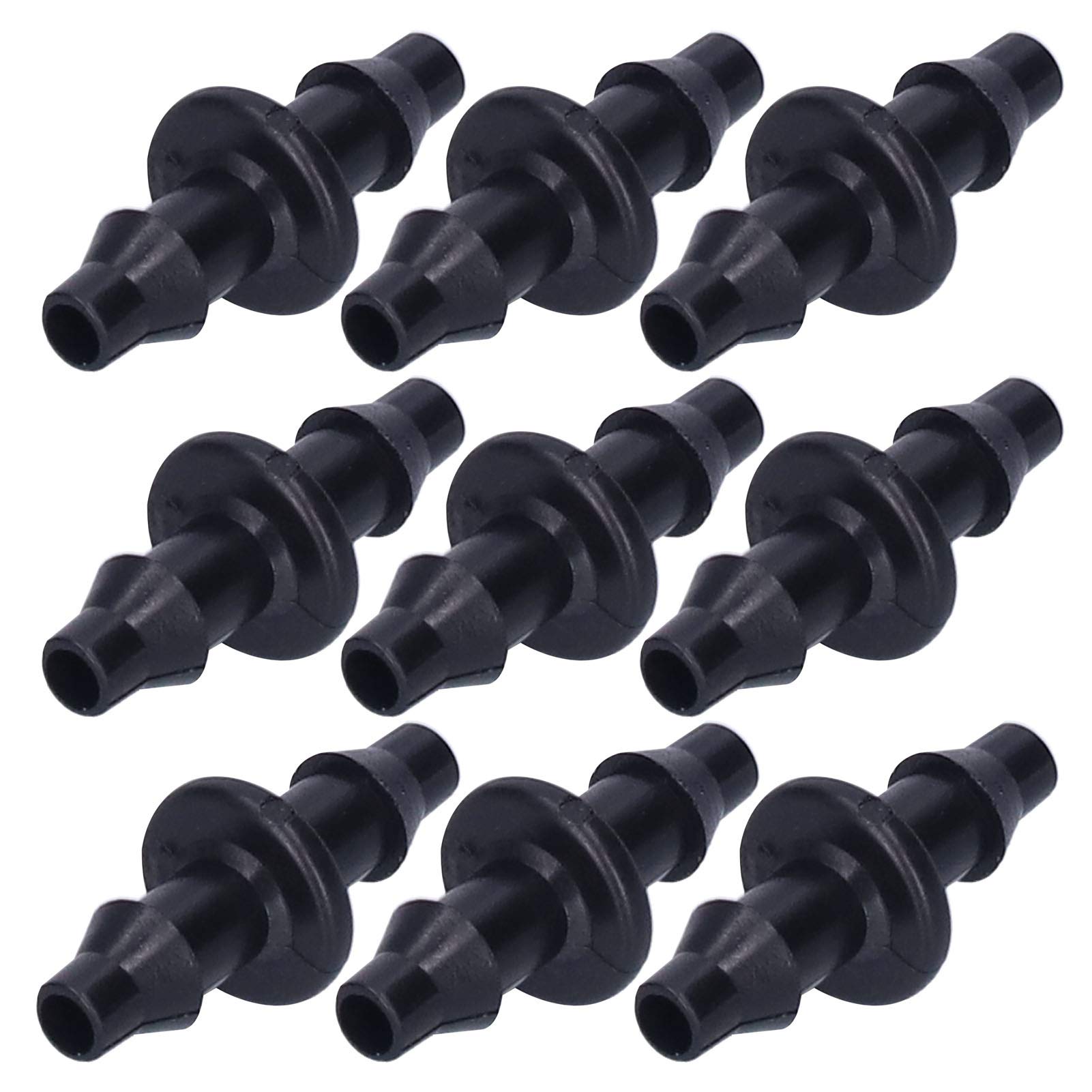 Kuuleyn Raccordo 2 Vie Tubo 4/7 Irrigazione 100 Pezzi ABS