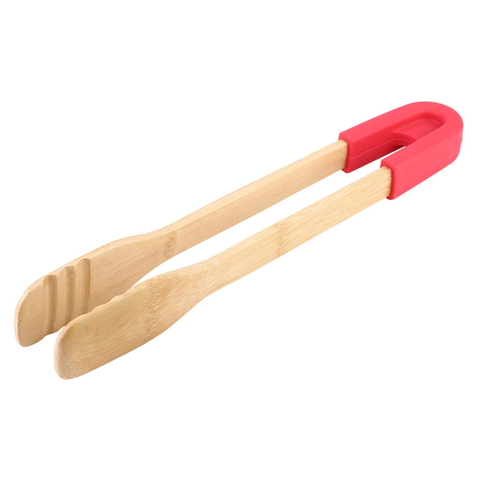 Kuuleyn Pinza Cucina Legno Rossa 30 cm Manico Silicone