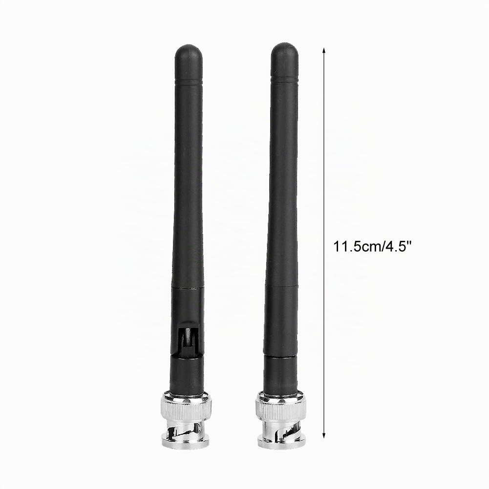 Kuuleyn Antenna UHF BNC nera 2 pezzi Sennheiser
