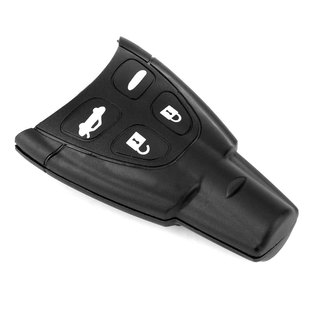 Kuuleyn guscio chiave auto 4 pulsanti per Saab 9-3 9-5 ABS