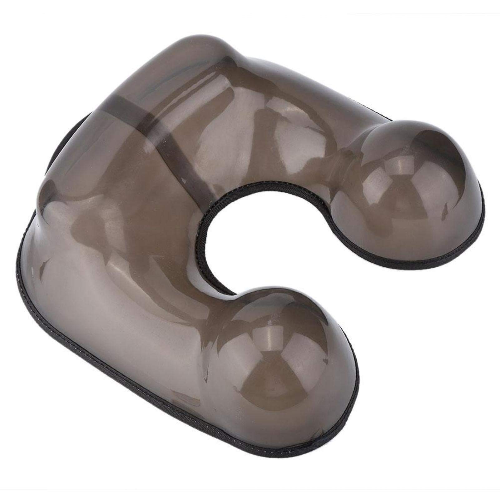 Kuuleyn Vassoio Collo Parrucchiere Tinta PVC Nero
