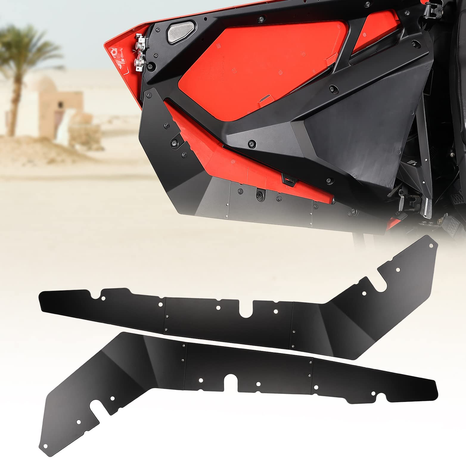 KEMIMOTO RZR PRO XP pannelli porta inferiori metallo