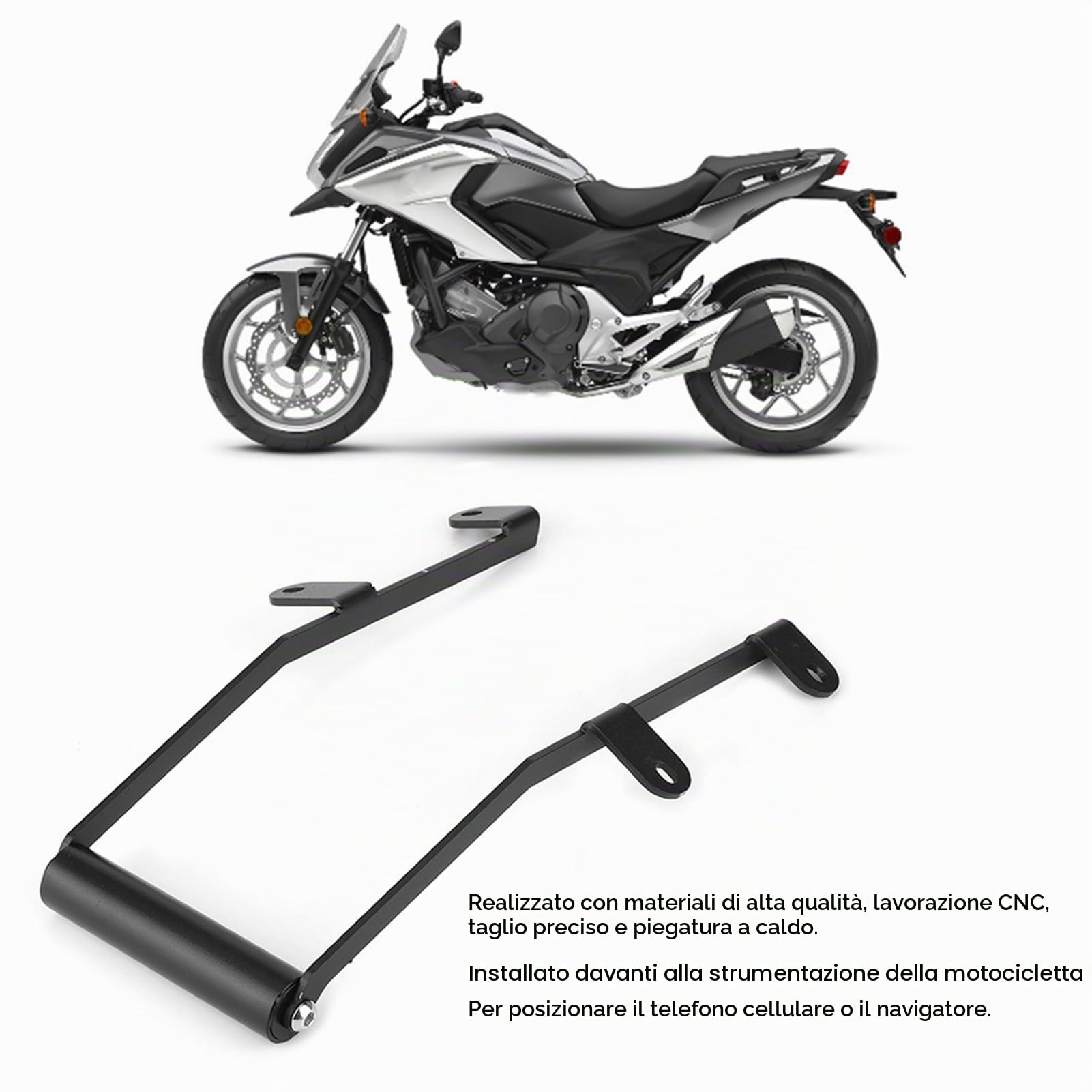 AOWINHIT Staffa Porta Telefono Moto NC750X 2016-2020