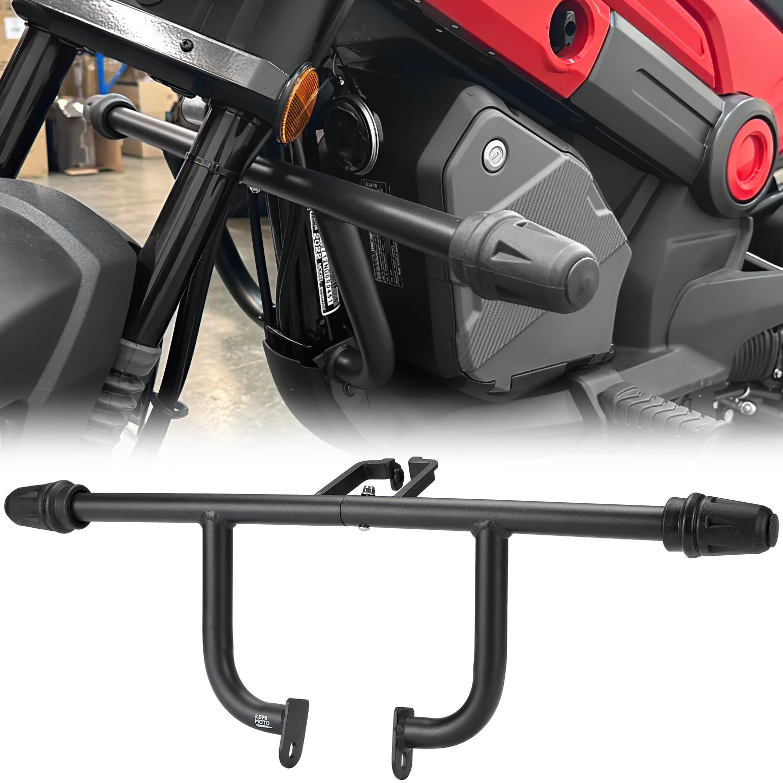 Kemimoto Navi 2022-2025 paramotore crash bar acciaio