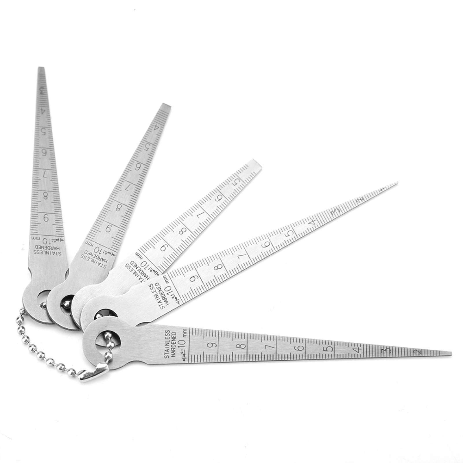 Kuuleyn Spessimetro Conico Inox Set 5 Pezzi