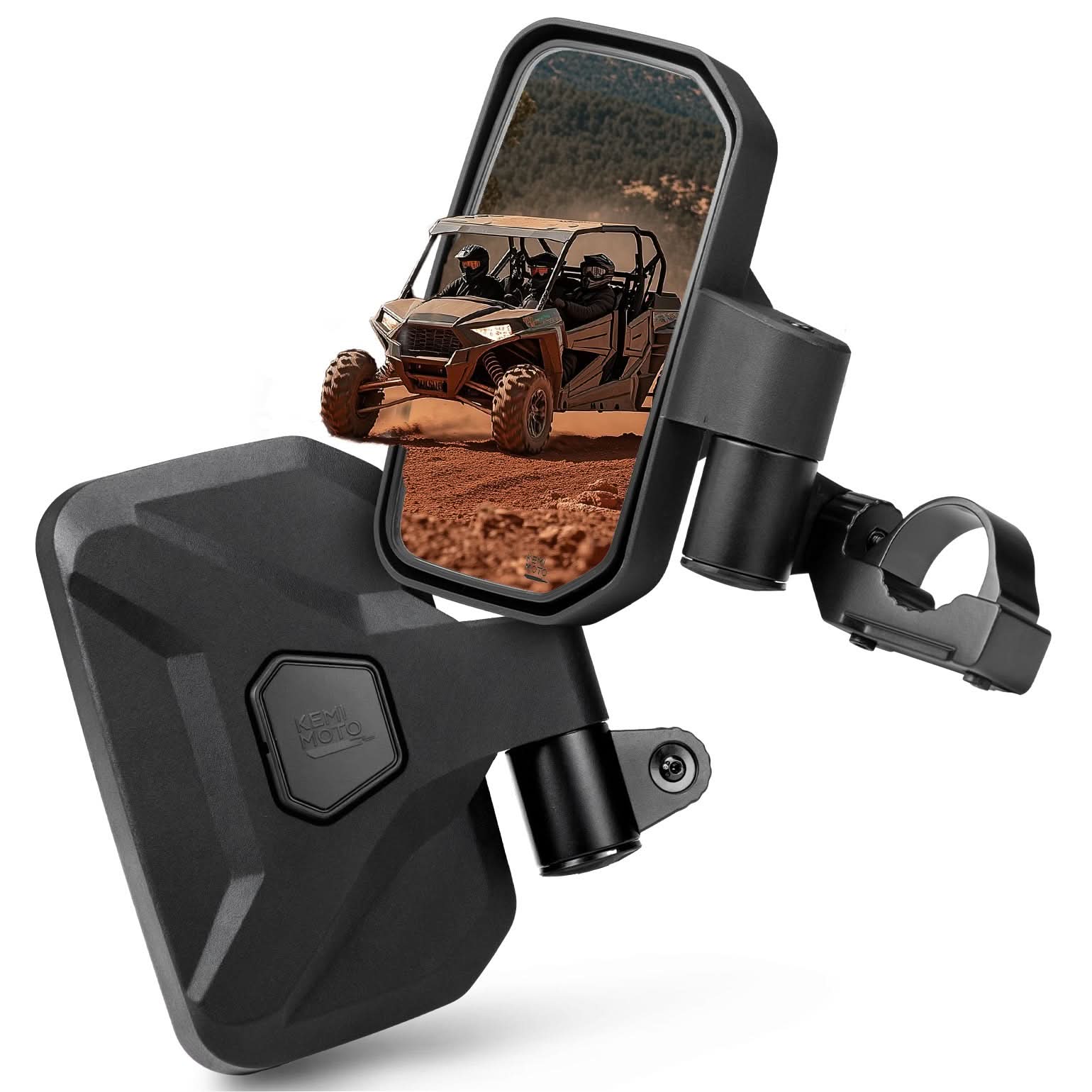 KEMIMOTO Universal specchietti laterali UTV alluminio pieghevoli