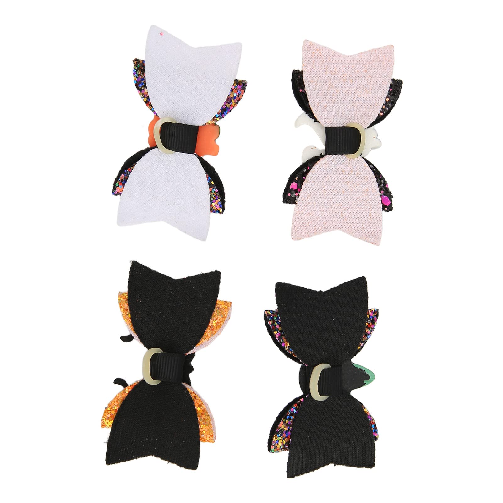 Kuuleyn Halloween Pelo Animali fiocchi cane 8 pezzi elastico