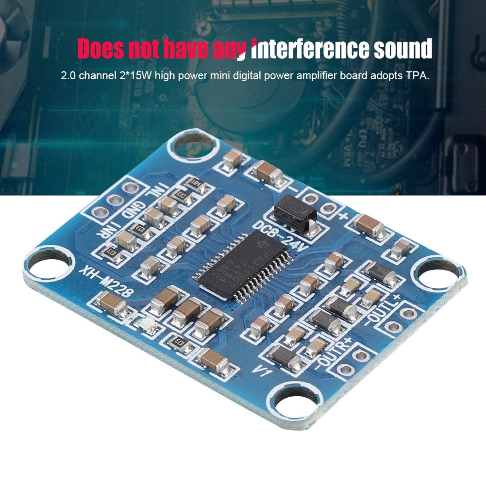 Kuuleyn TPA3110 Scheda Amplificatore Audio 2x15W Mini