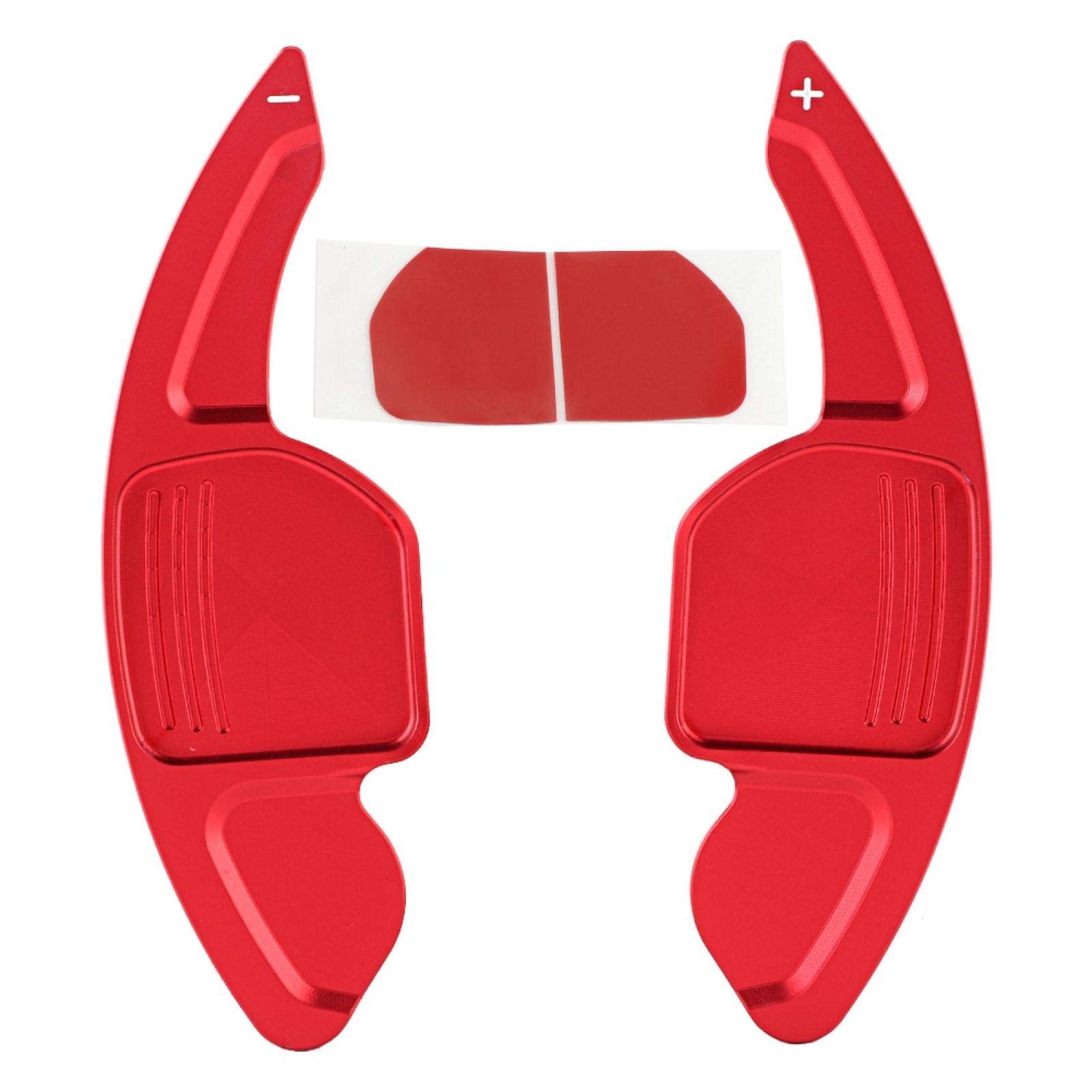 Kuuleyn Palette Cambio Volante Rosse Alluminio 2 Pezzi Audi