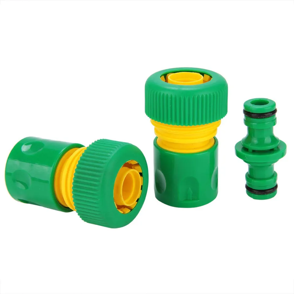 Kuuleyn Raccordo Tubo Giardino 1/2" Kit 3 Pezzi Rapido