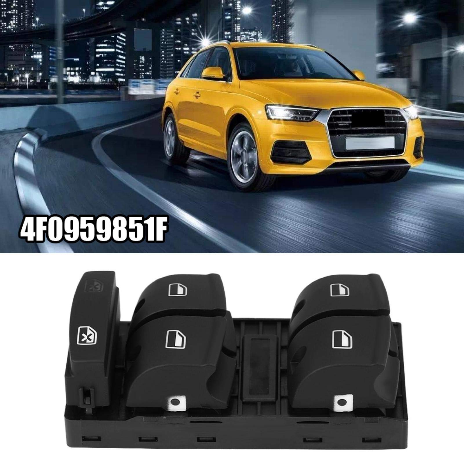Kuuleyn 4F0959851F interruttore alzacristalli elettrico Audi