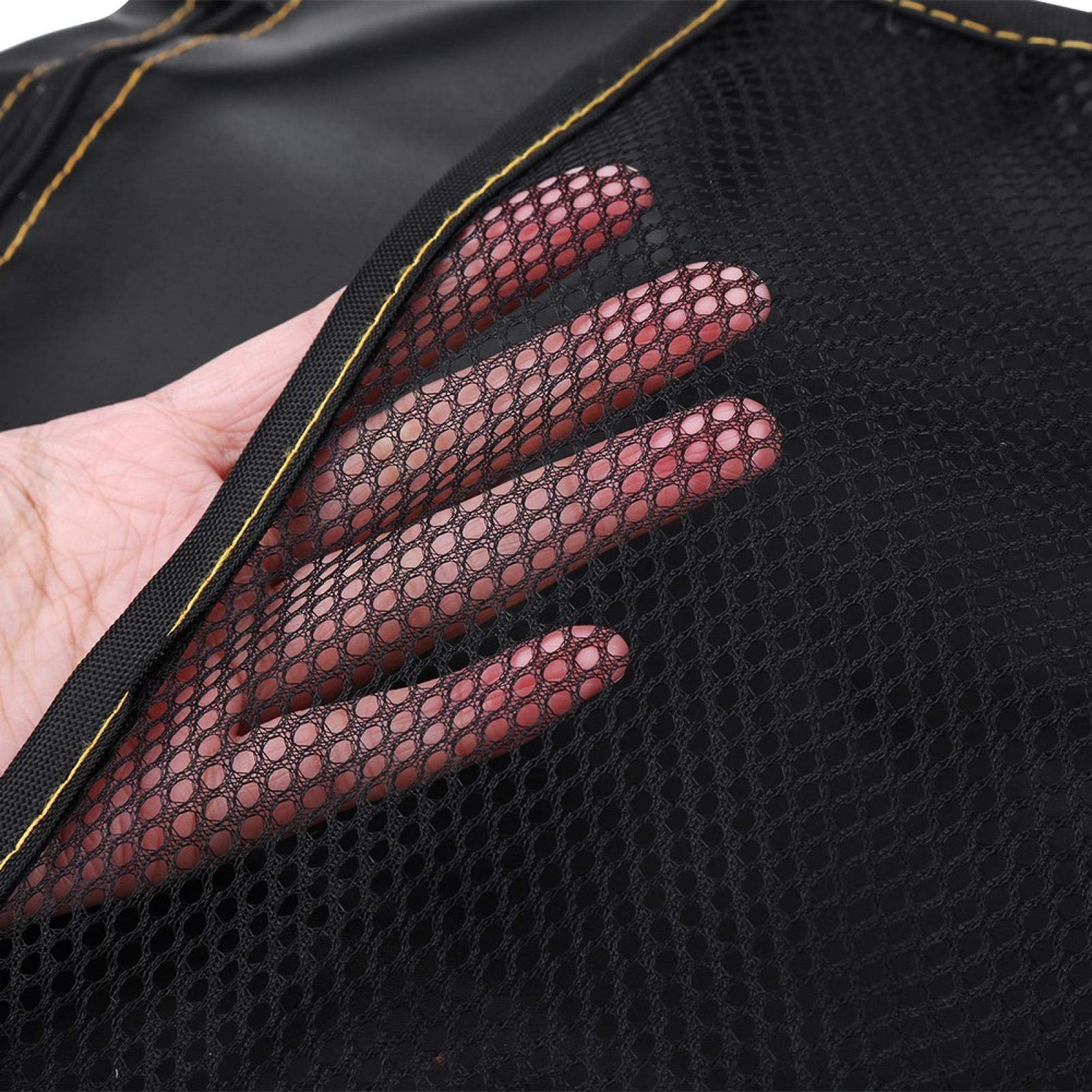 Kuuleyn Borsa Sottosella Scooter Pelle PU Nera Doppia Tasca