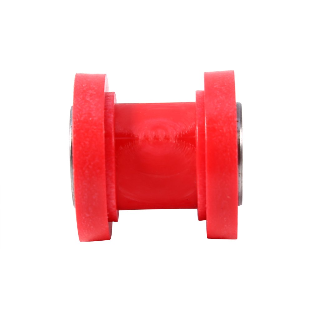 Kuuleyn ID 8 mm puleggia guidacatena rossa pit bike nylon