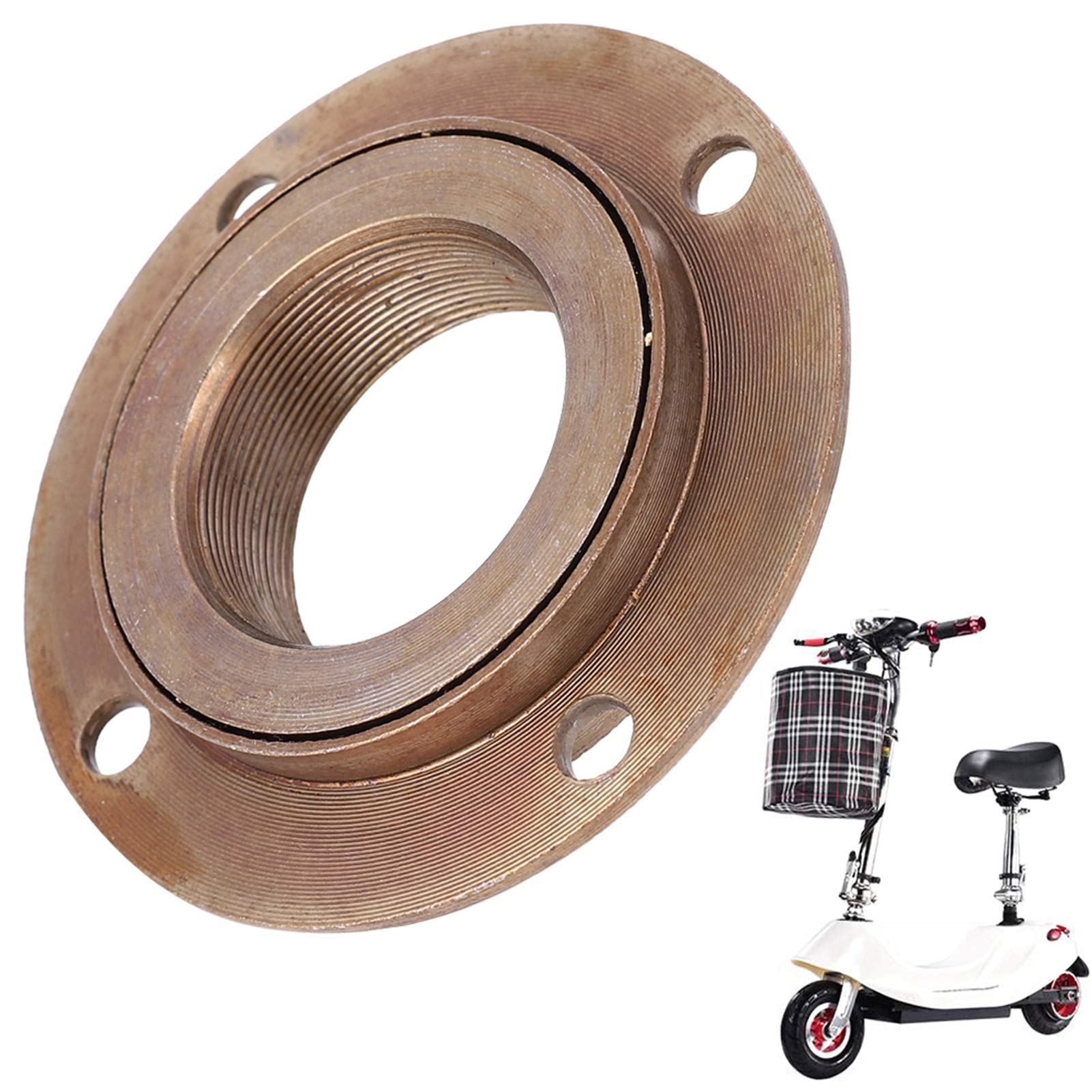 Kuuleyn Ruota Libera 4 Fori Metallo per Scooter Elettrico
