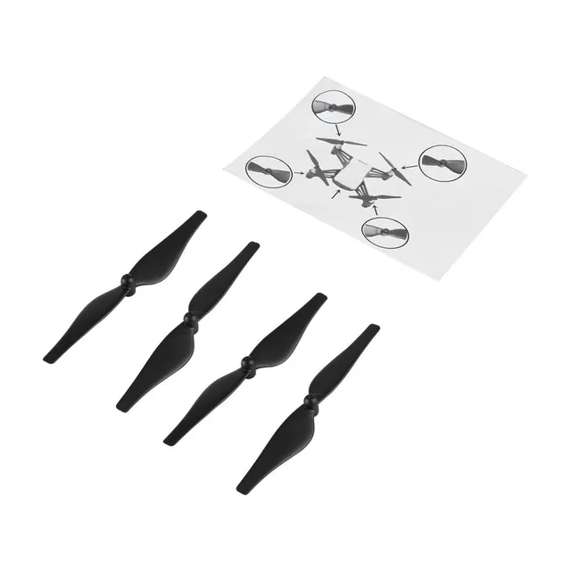 Kuuleyn Eliche drone fibra carbonio per DJI Tello 2 paia