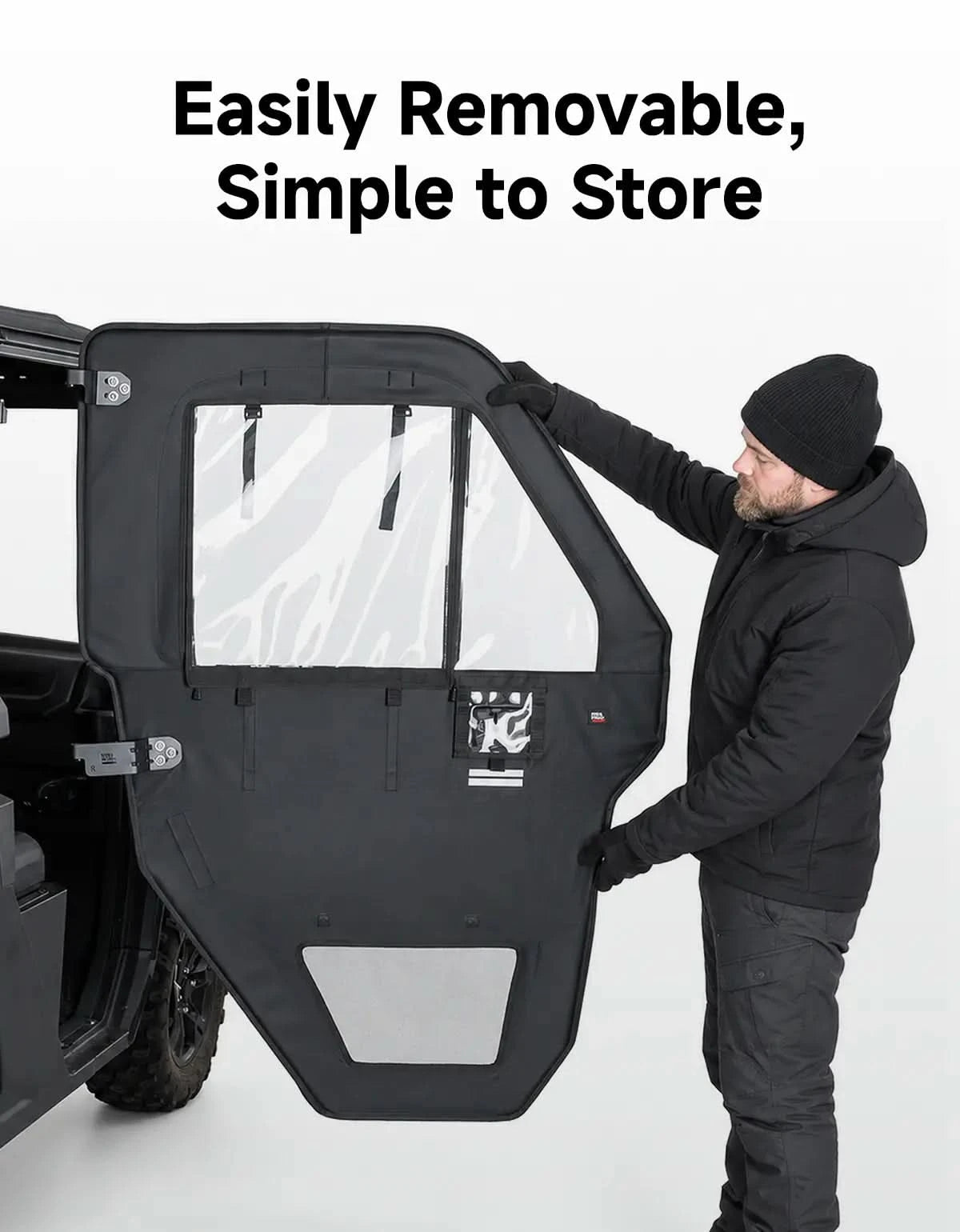 KEMIMOTO Uforce 1000 XL porte UTV telaio acciaio