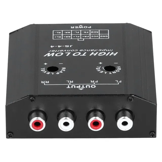 AOWINHIT Convertitore impedenza 12V 4 canali per auto