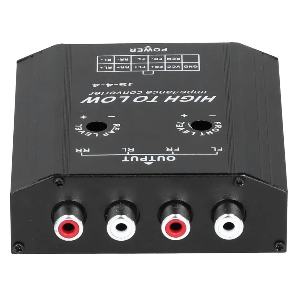 AOWINHIT Convertitore impedenza 12V 4 canali per auto