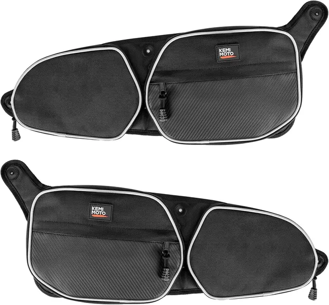 Kemimoto RZR 900 borse porta 2 pezzi con ginocchiere