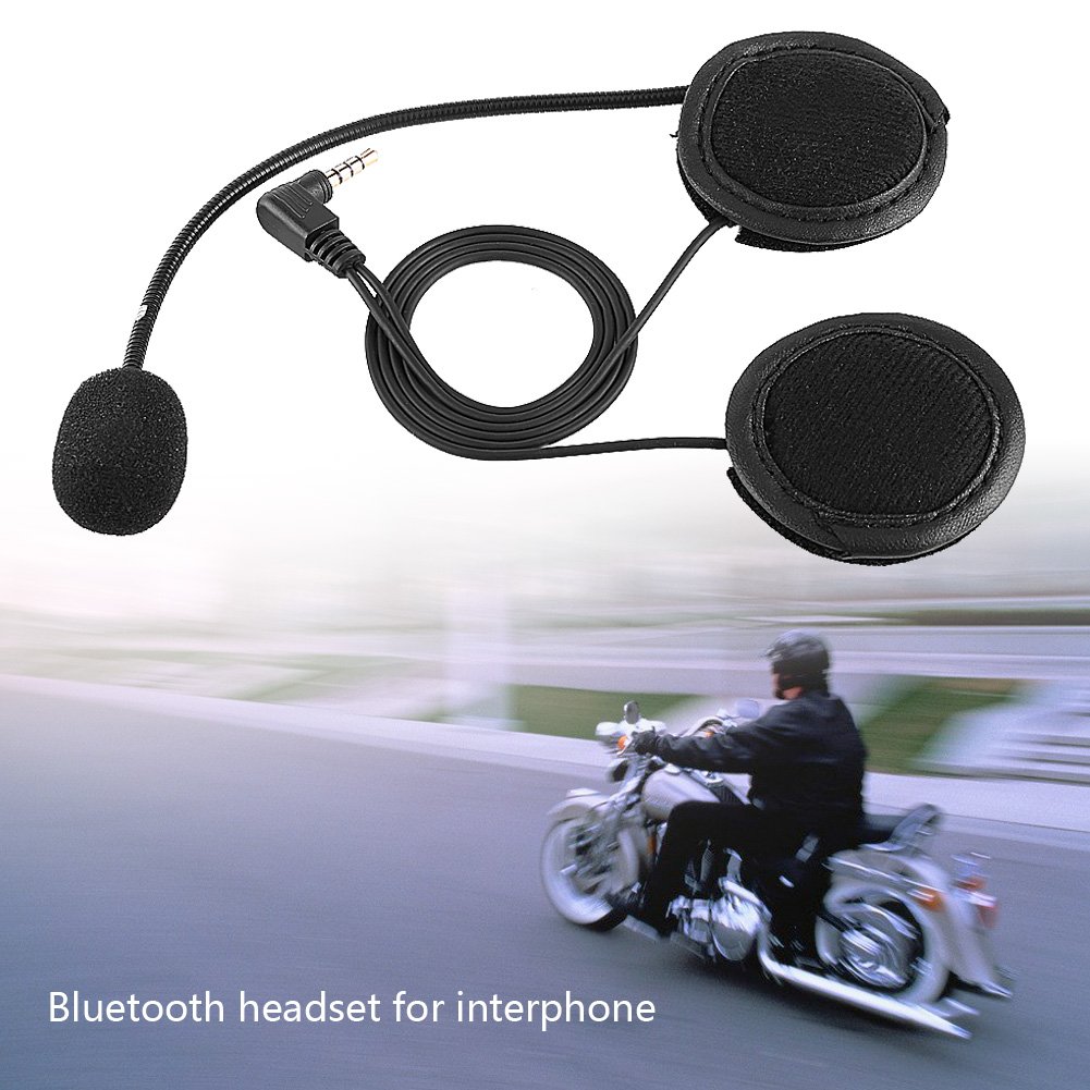 Kuuleyn V4 V6 interfono casco moto auricolare Bluetooth ABS