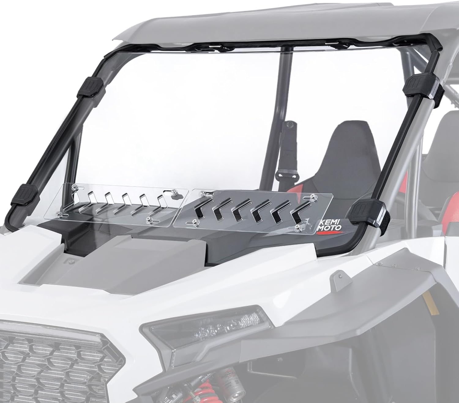 Kemimoto RZR XP 1000 parabrezza anteriore ventilato 2in1