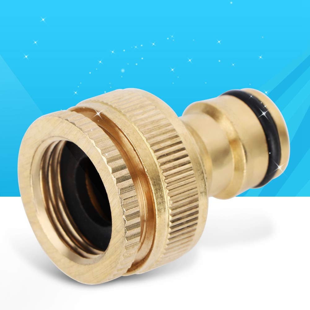 Kuuleyn Connettore Tubo 3/4 Ottone Giardino Rapido