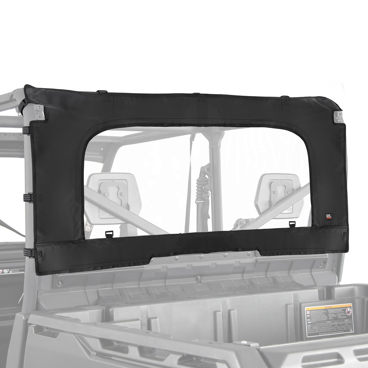 KEMIMOTO Lunotto Posteriore Can-Am Defender Morbido con Zip