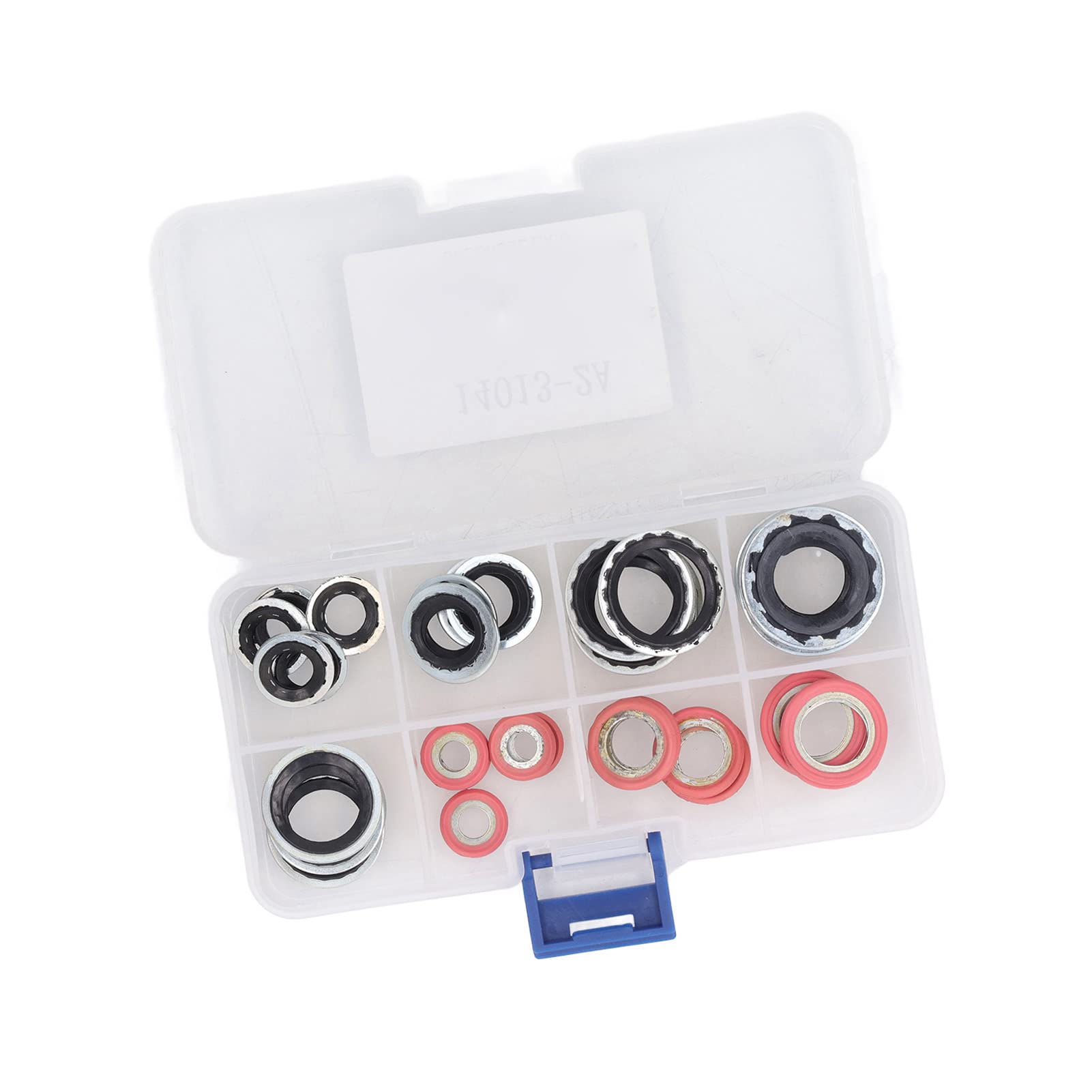 AOWINHIT Kit Guarnizioni Clima Auto 40 Pezzi Alluminio