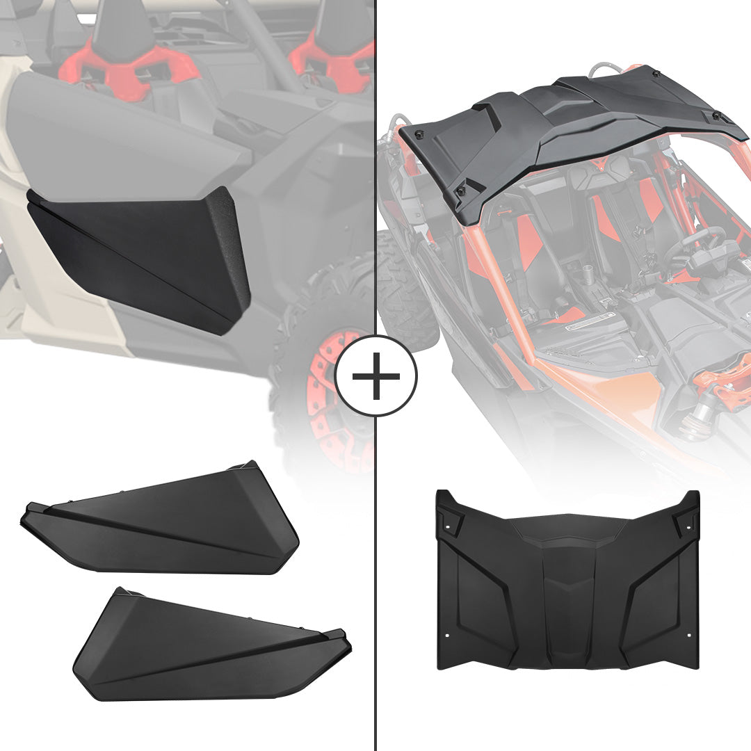 Kemimoto Maverick X3 portiere basse + tetto rigido