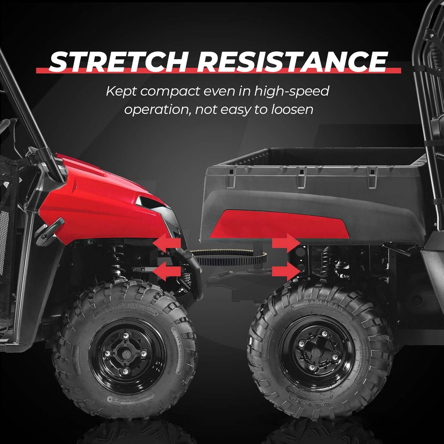 Kemimoto Cinghia Trasmissione Carbonio Sportsman Ranger