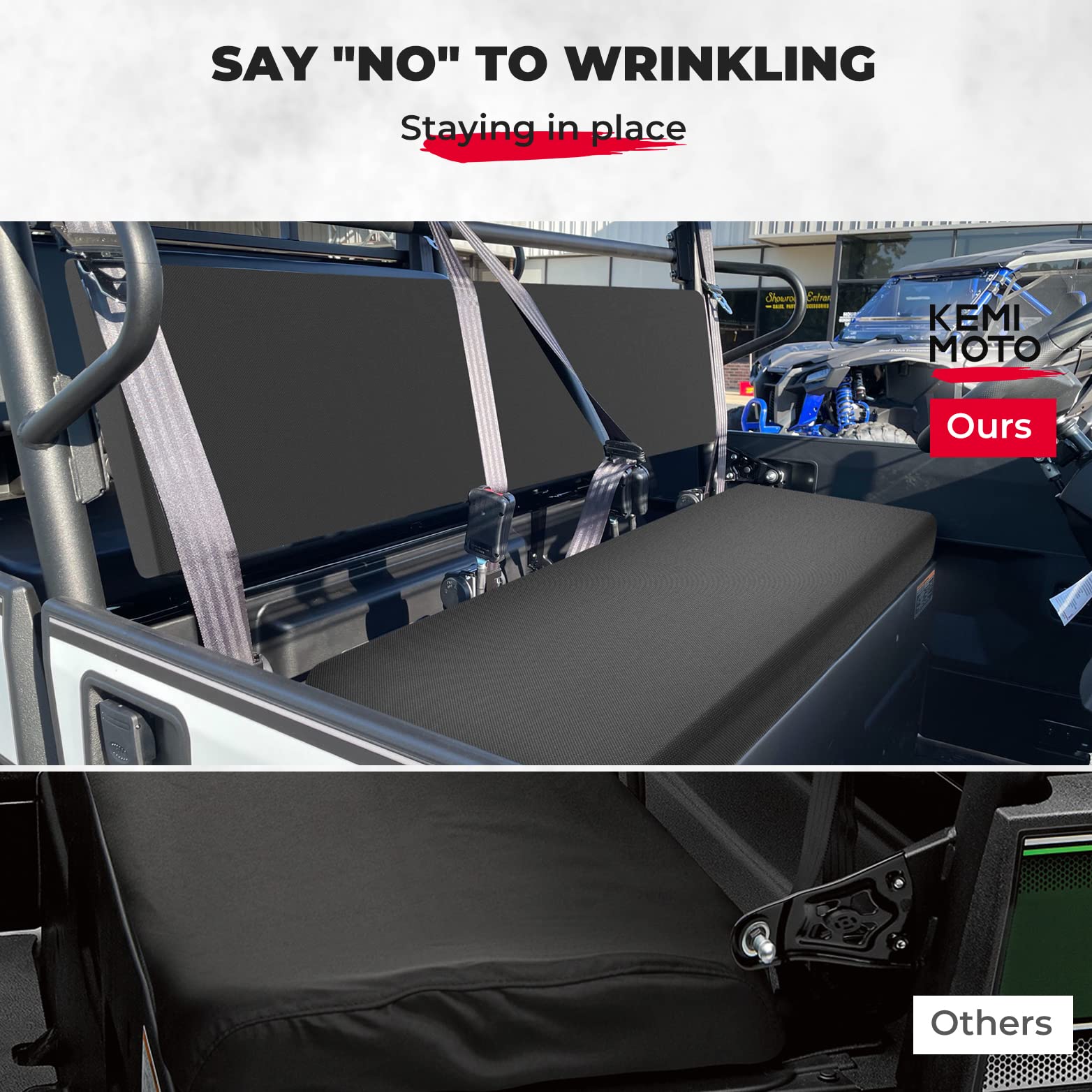 Kemimoto Coprisedile Anteriore 900D per Kawasaki Mule