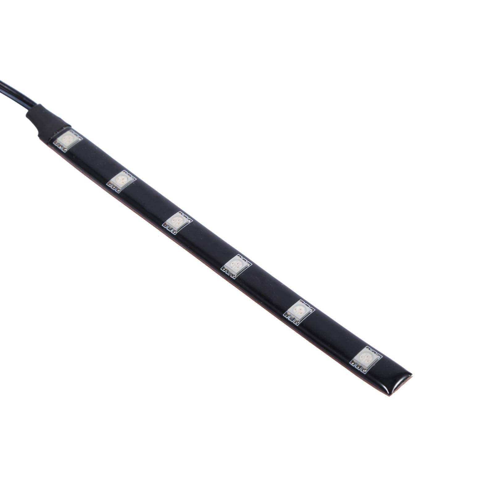 Kuuleyn 6LED 5050 frecce moto LED ambra 12V 2 pezzi
