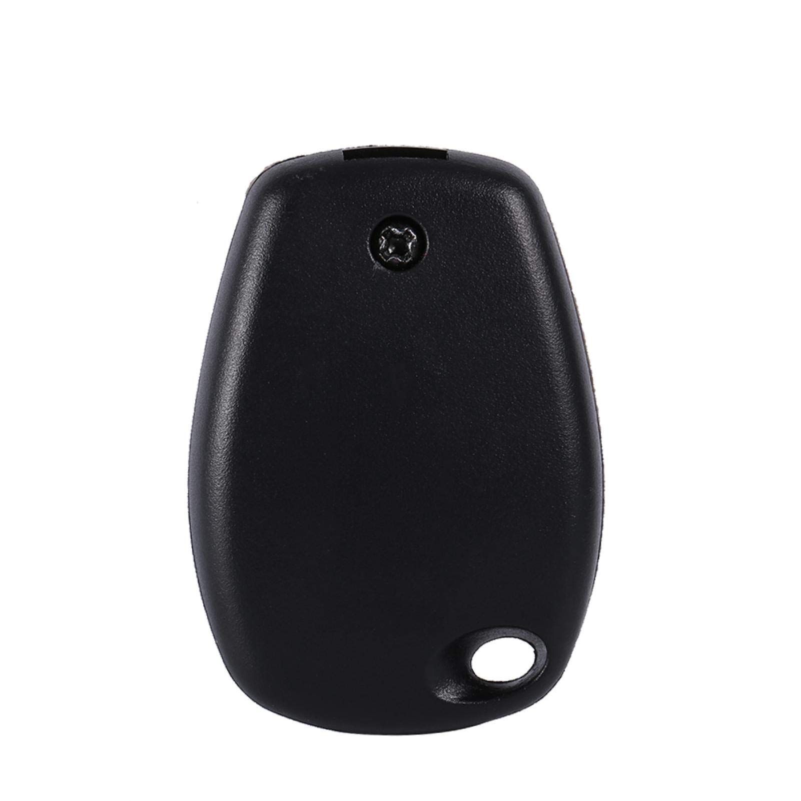 Kuuleyn guscio chiave auto 2 pulsanti Renault Kangoo Modus nero