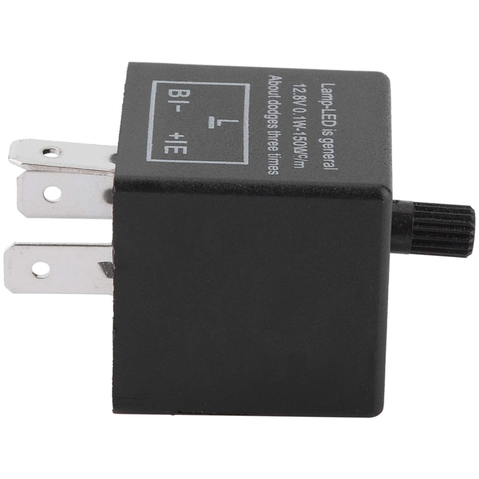 Kuuleyn CF14 JL-02 relè frecce LED 12V 3 pin regolabile nero