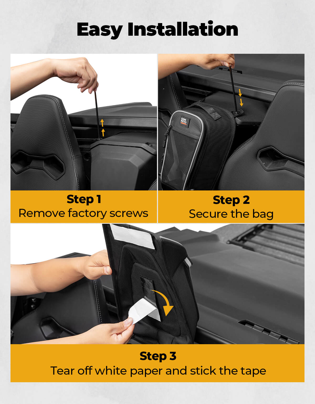 KEMIMOTO Borsa Centrale ZForce 950 Sport 1,6 Galoni impermeabile