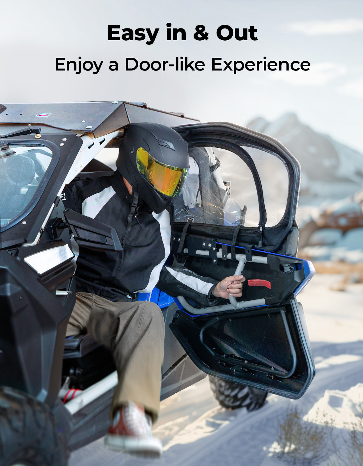 KEMIMOTO Porte Superiori Maverick X3 MAX con Telaio PVC