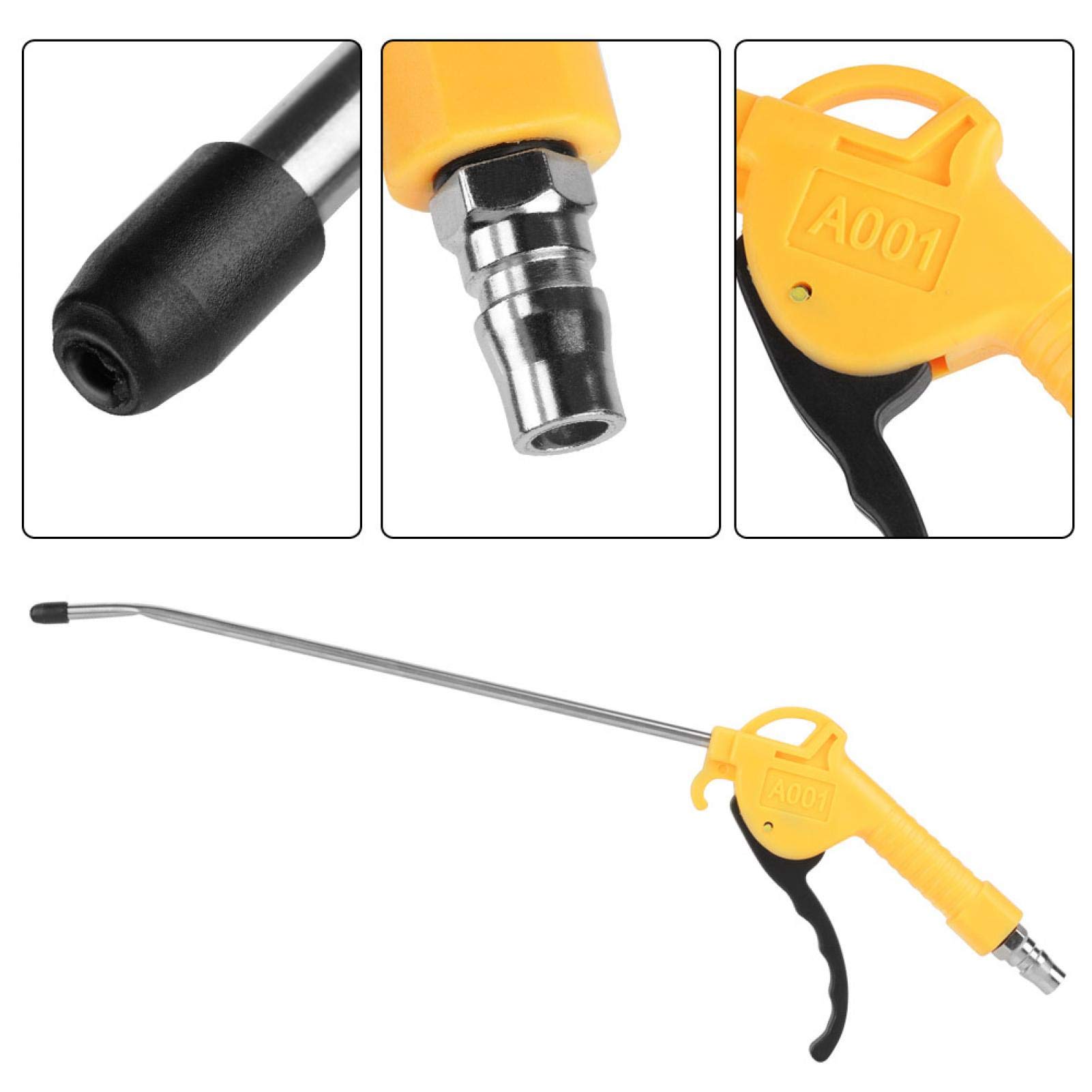 Kuuleyn Pistola Aria Compressa Soffiaggio Alluminio con Ugello