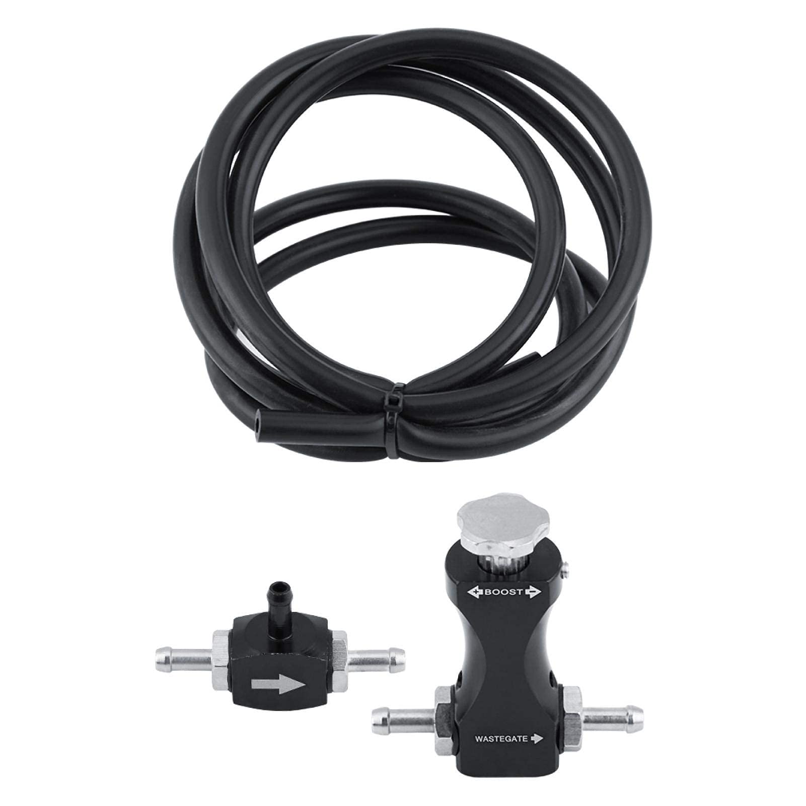 Kuuleyn Kit Controller Boost Manuale Auto Alluminio Nero Regolabile