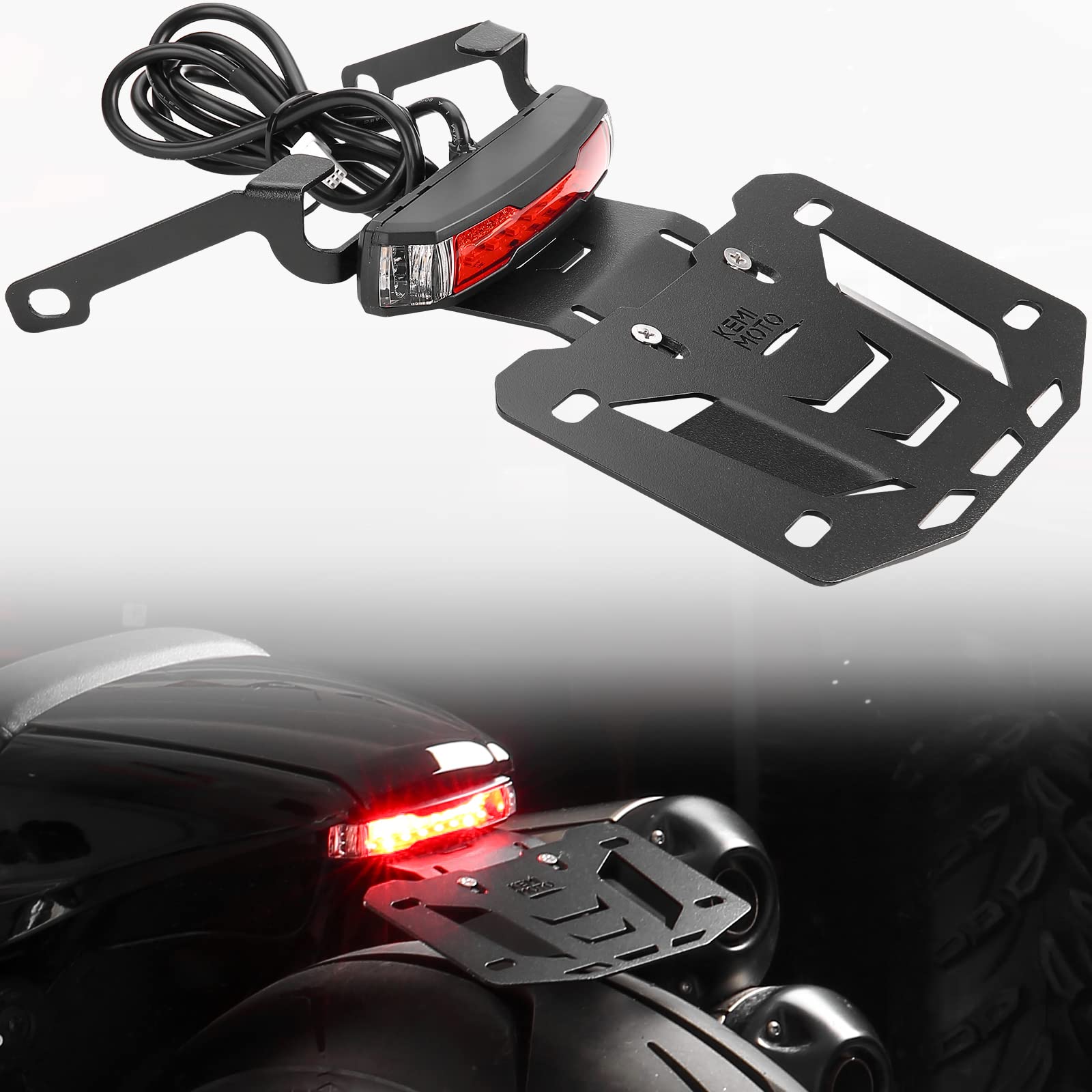 KEMIMOTO Portatarga Moto LED Sportster S RH1250