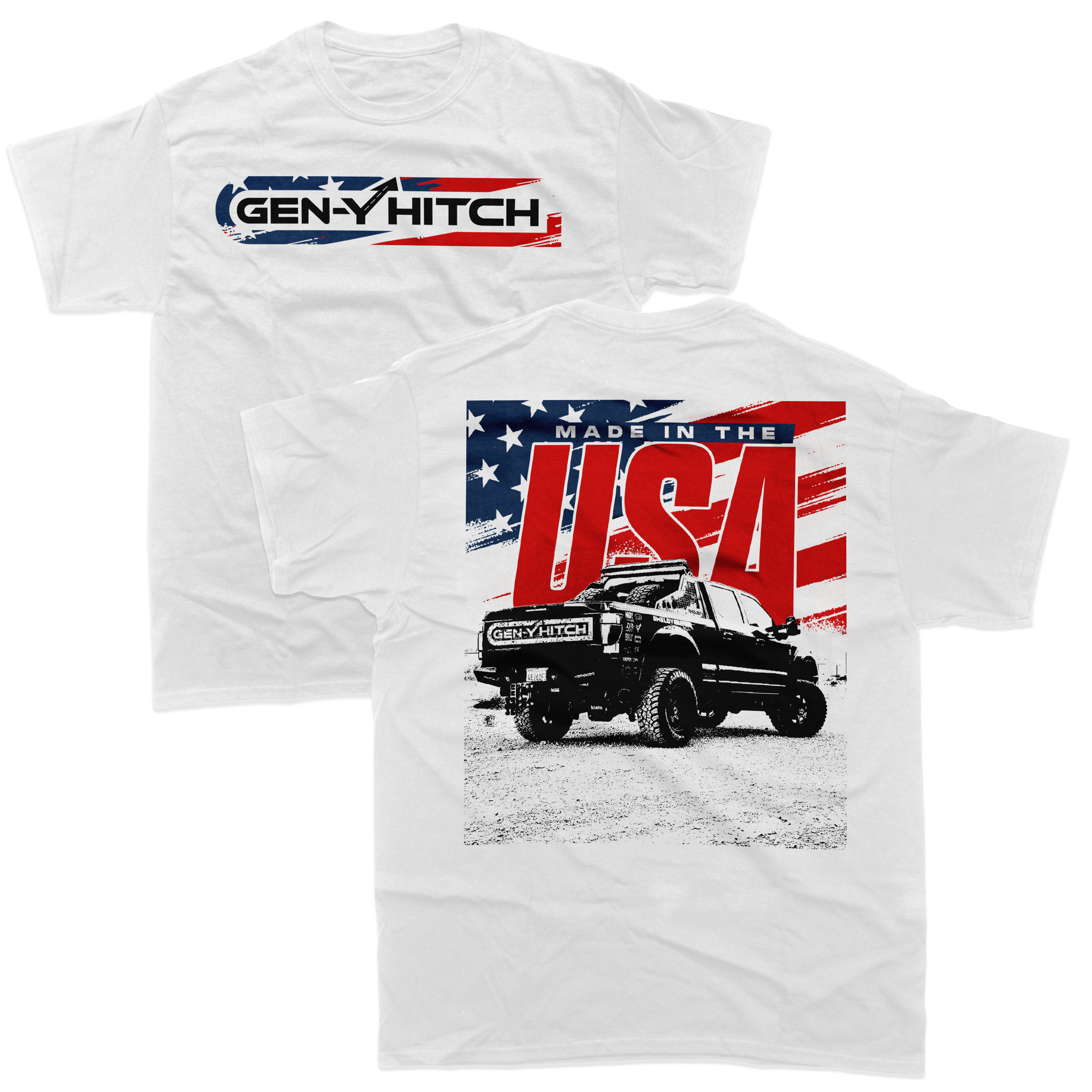 GEN-Y USA Shirt maglietta cotone nera L