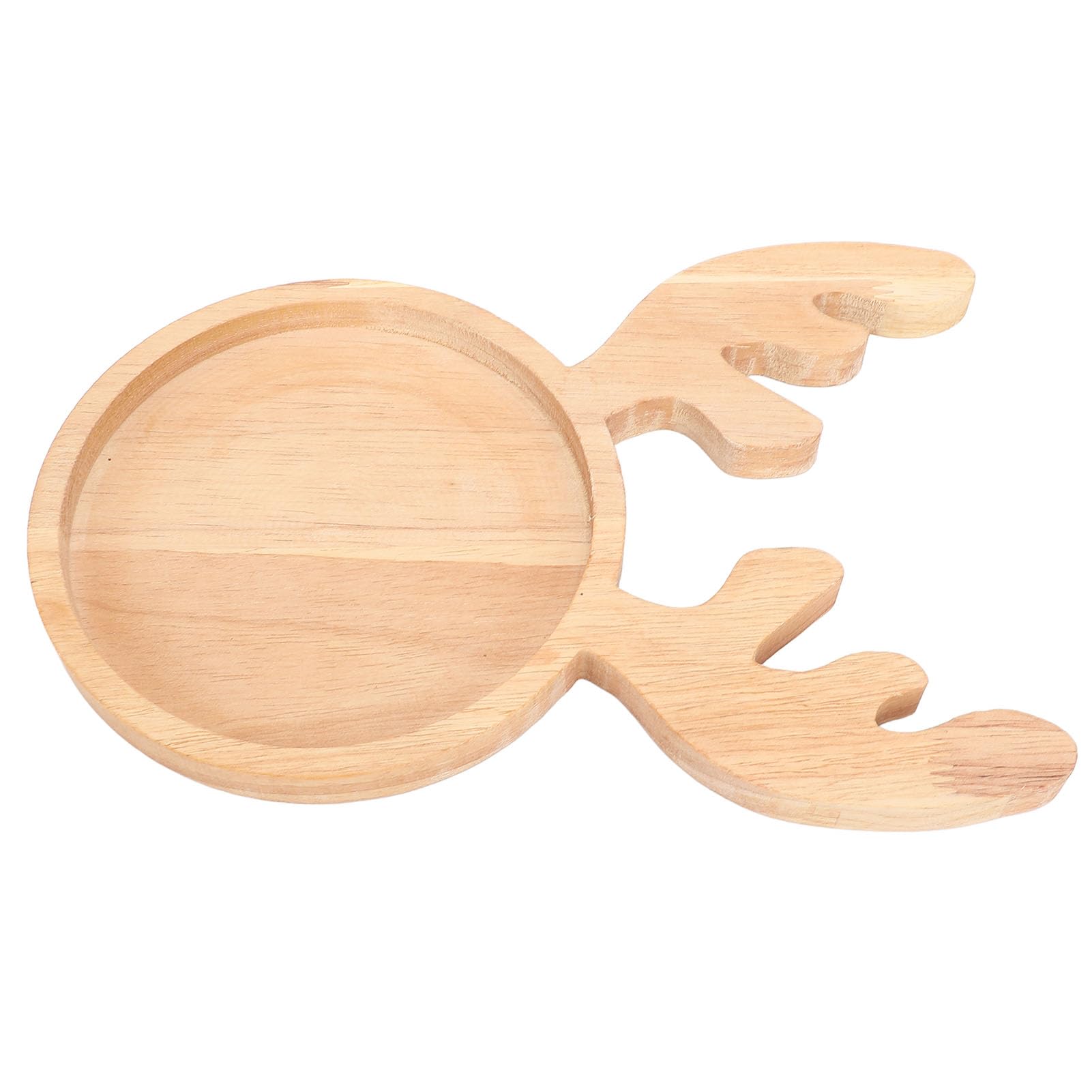 Hapivida Vassoio Legno Quercia Natale Cervo