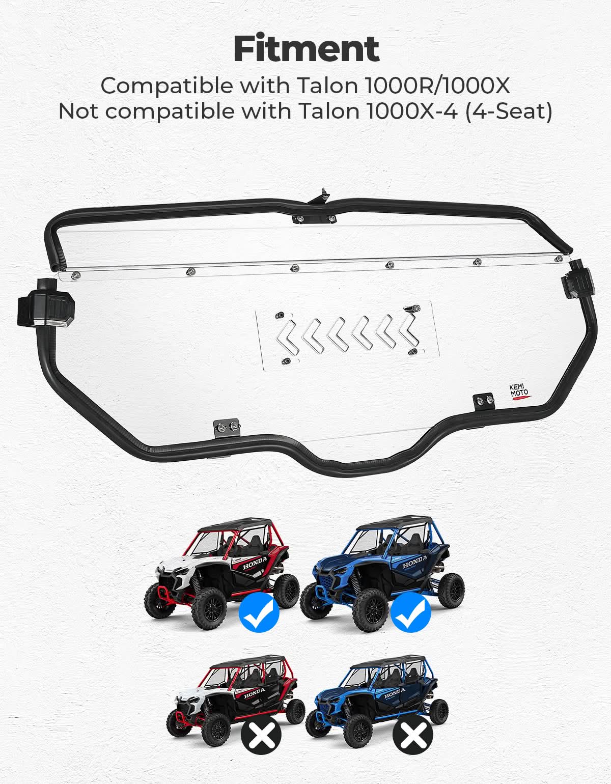 Kemimoto Talon 1000 lunotto scorrevole tinta