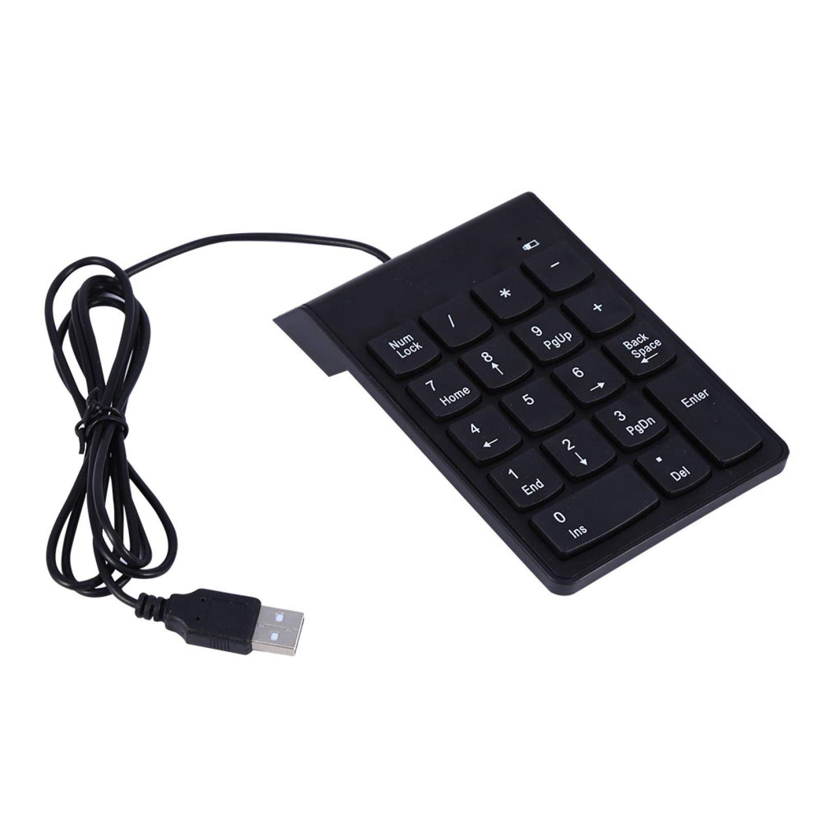 Kuuleyn Tastierino Numerico USB 18 Tasti Nero Cavo